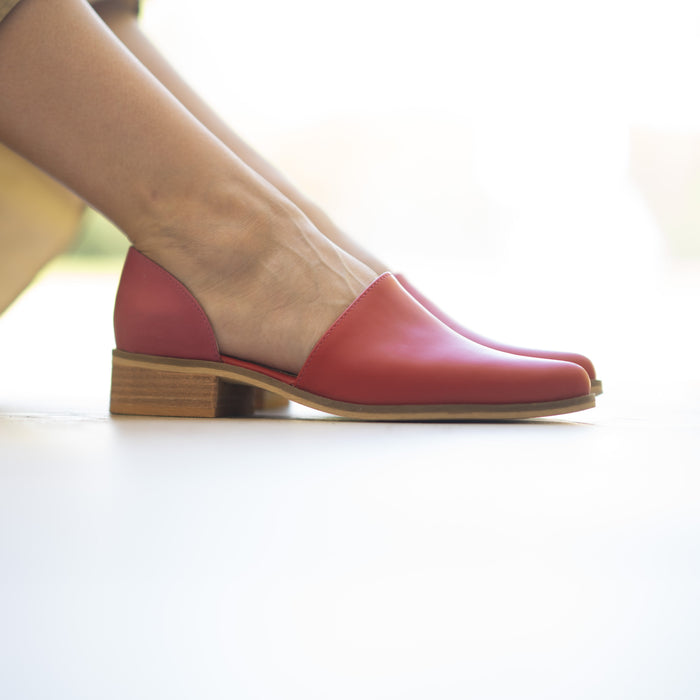 Puntilla Adriana Rojo/Fucsia