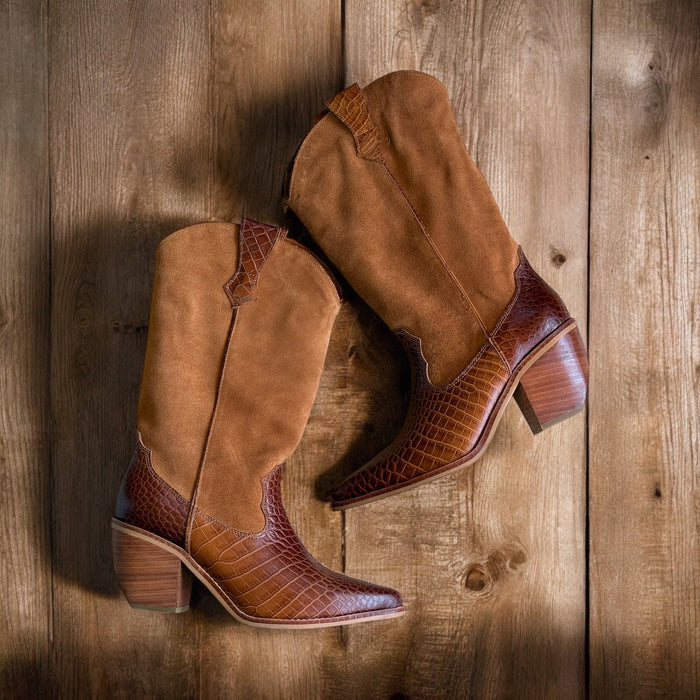 Bota Valentina Camel