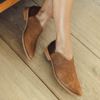 Babucha María Camel Dorado