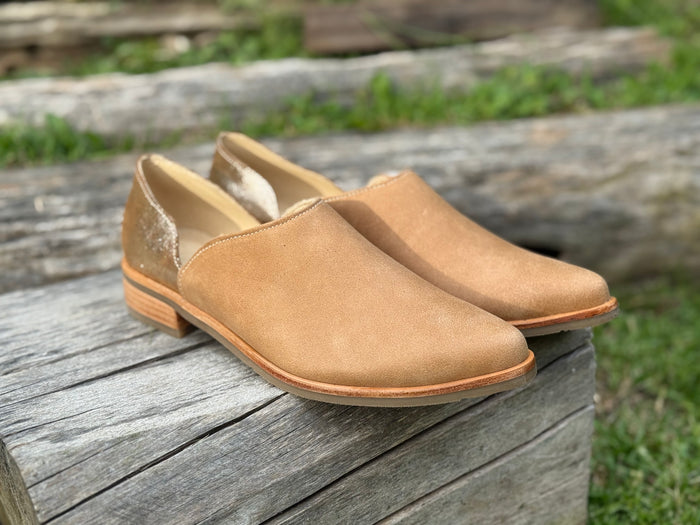 Babucha María Camel Dorado