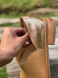 Babucha María Camel Dorado