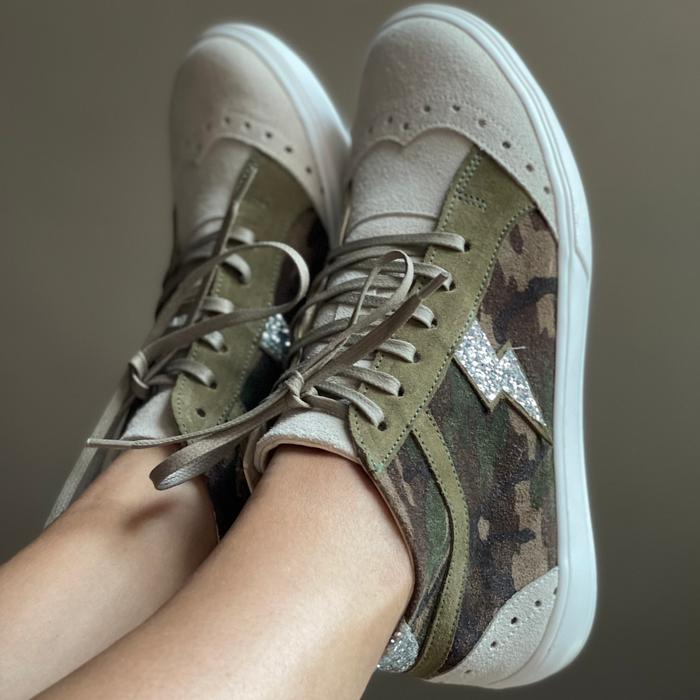 Zapatillas Rafaela Rayo Militar