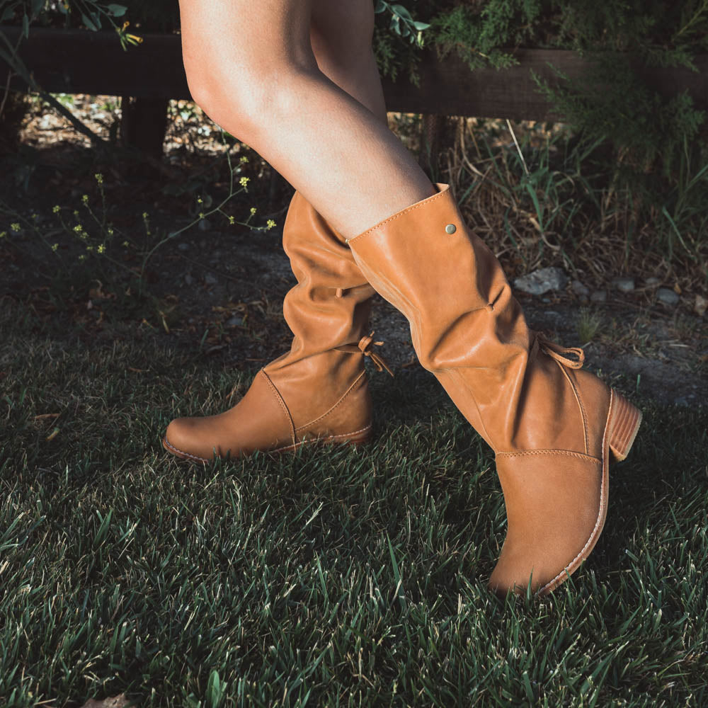 Bota Natalia Camel (A PEDIDO)