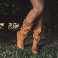 Bota Natalia Camel (A PEDIDO)